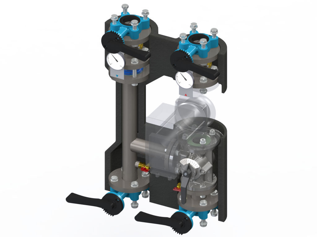Hercules Heating Pump Group, Pump Group Cut