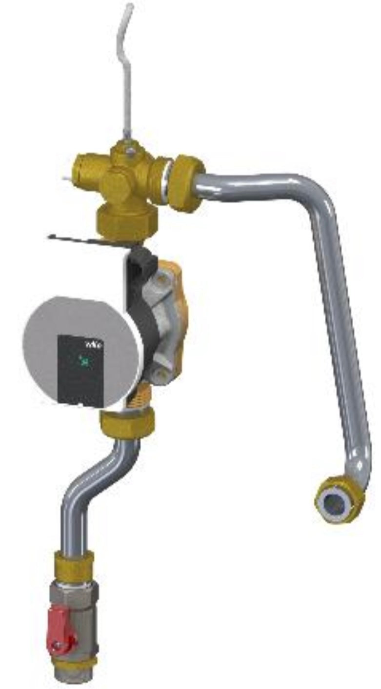 T-FAST ie 60 Pro - Hot Water Secondary Return Kit
