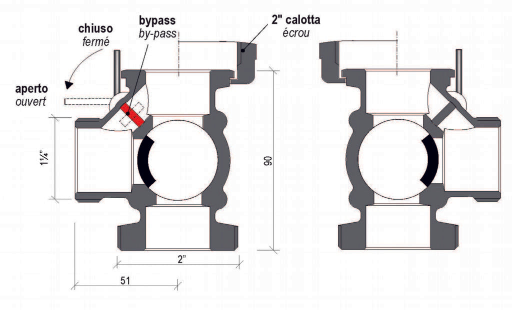 MK3 DN32 Mixing Valve - KOMPAT DN32