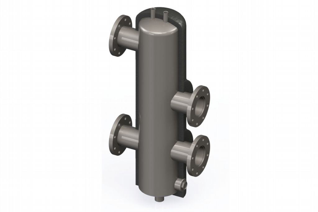 HS 220 DN40/50 Low Loss Header - Hercules