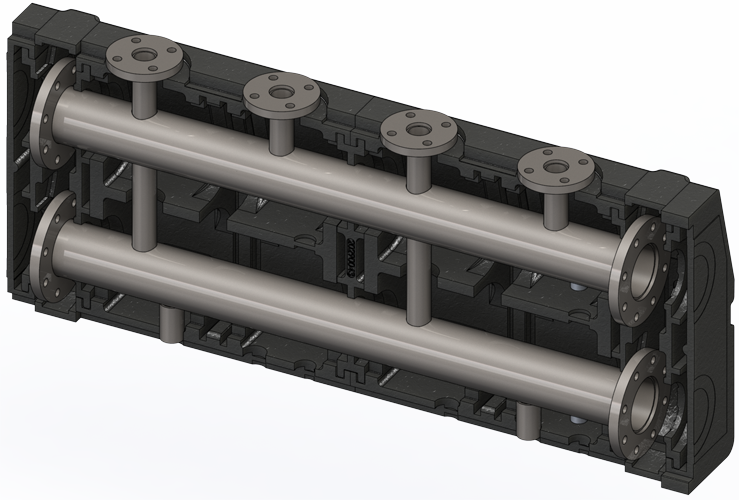 Hercules C DN40 Distribution Manifold - Hercules