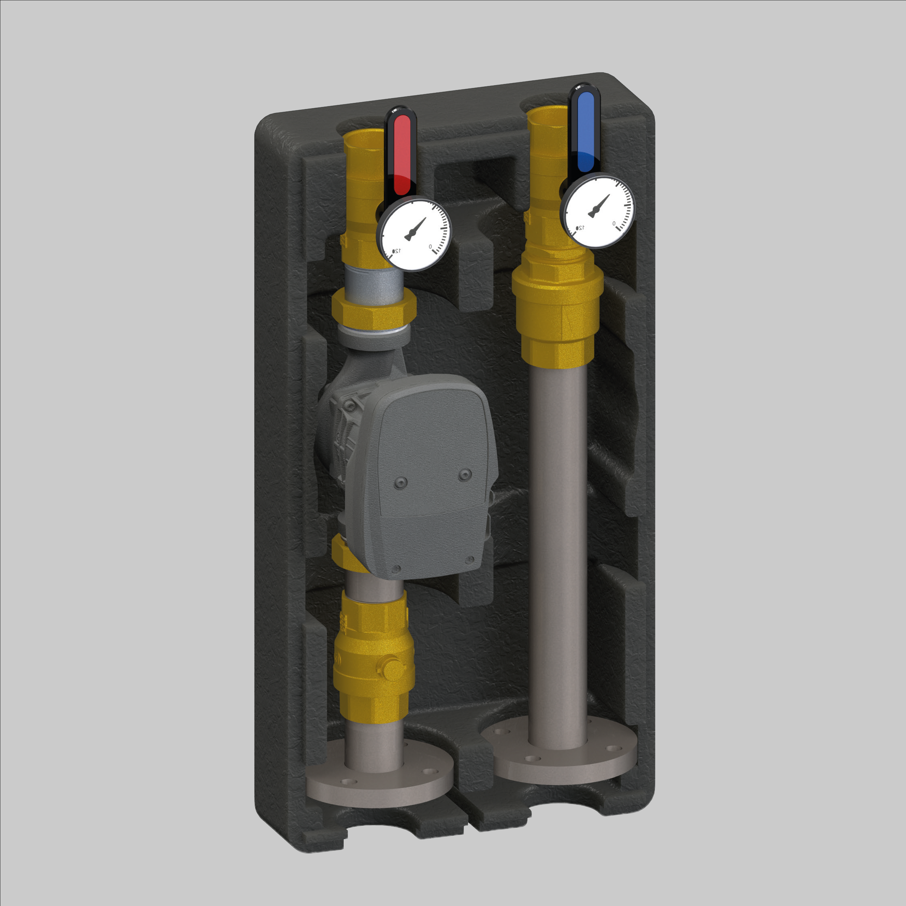 S-DN40 Direct Pump Group (GRUNDFOS UPM10XL PUMP) LEFT HANDING