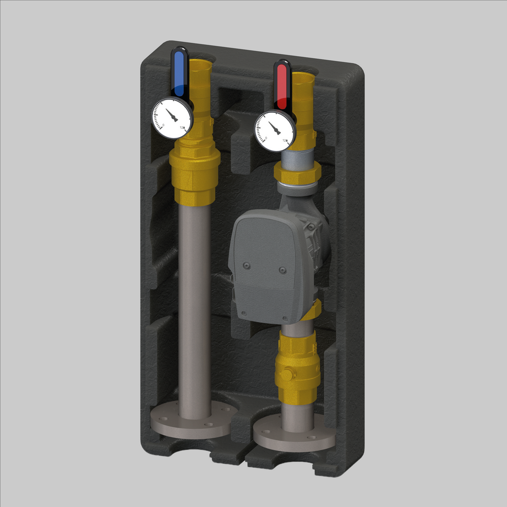 S-DN40 Direct Pump Group (GRUNDFOS UPM10XL PUMP) RIGHT HANDING