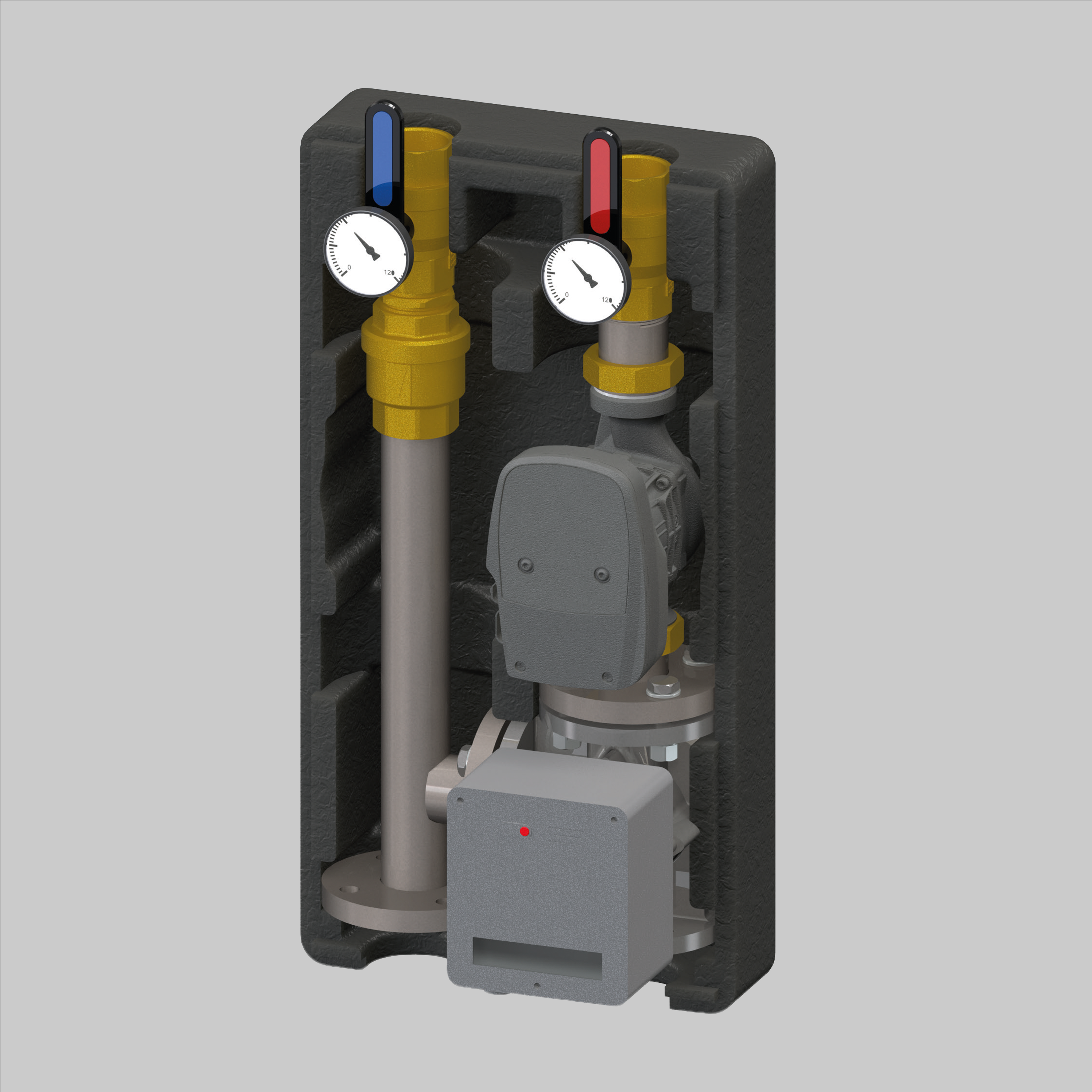 S-DN40 Mixed Pump Group (GRUNDFOS UPM10XL PUMP) RIGHT HANDING